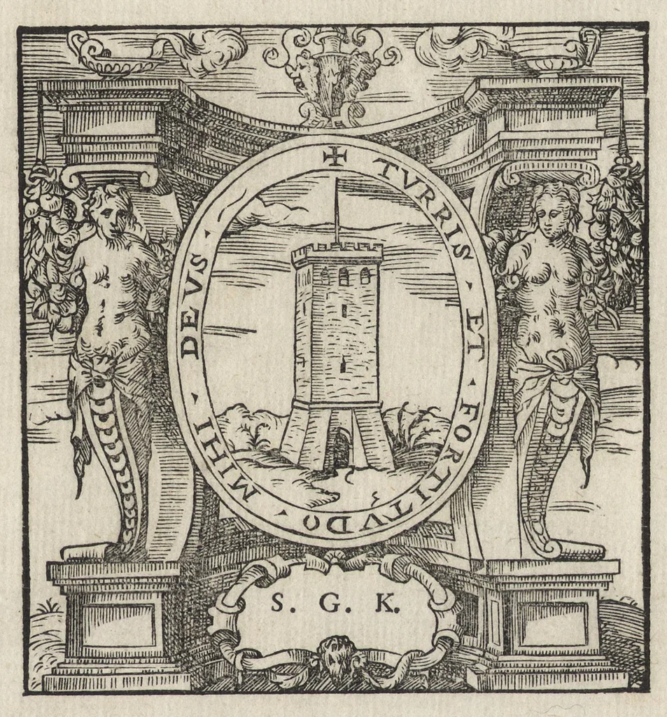 An illustration from Fvnerali antichi di diuersi popoli, et nationi : forma, ordine, et pompa di sepolture, di essequie, di consecrationi antiche et d'altro, 1574, leaf 126