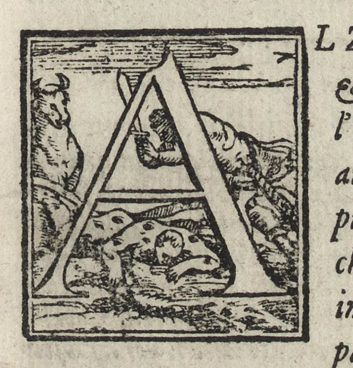 An illustration from Fvnerali antichi di diuersi popoli, et nationi : forma, ordine, et pompa di sepolture, di essequie, di consecrationi antiche et d'altro, 1574, leaf 16