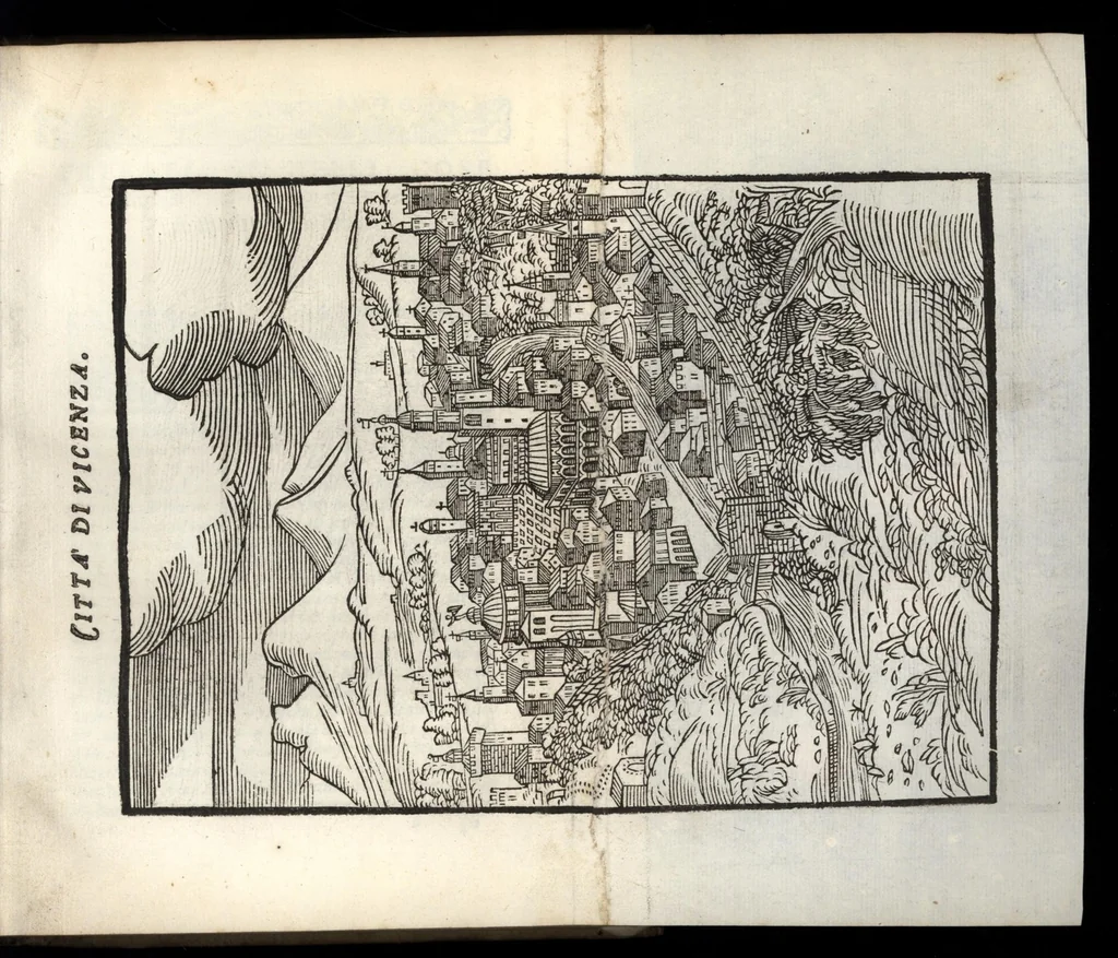 An illustration from La historia di Vicenza, 1604, leaf 16
