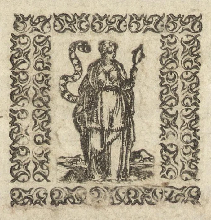 An illustration from La historia di Vicenza, 1604, leaf 4