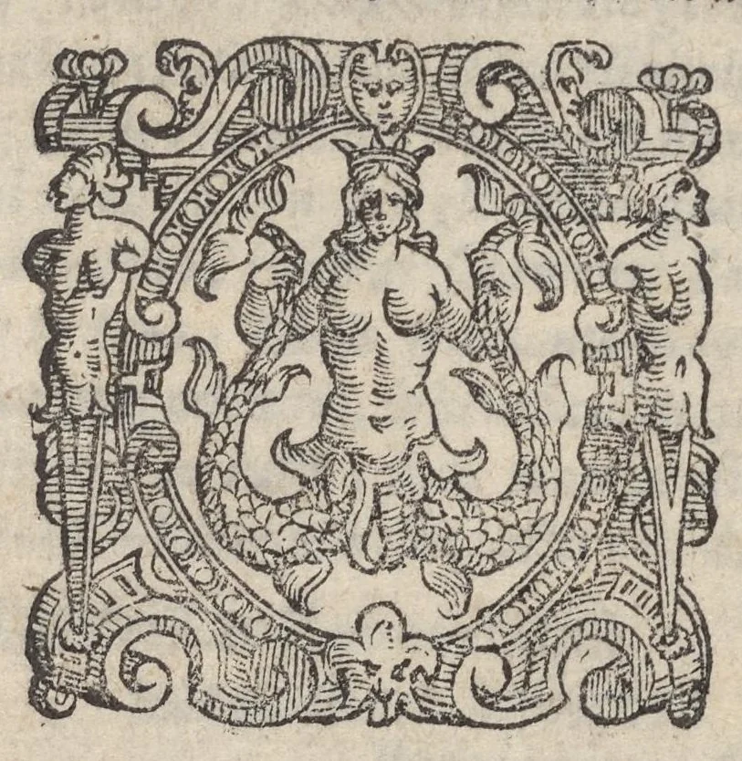 An illustration from Sito et antichita della citta di Pozzuolo : e del suo amenissimo distretto, con la descrittione di tutti i luoghi notabili e degni di memoria, e di Cuma, e di Baia, e di Miseno, e degli altri luoghi conuicini : con le figure de gli edificij, e con gli epitafi che vi sono, 1606, leaf 2