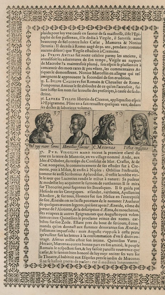 An illustration from Chronologie et sommaire des sovverains, pontifes, anciens peres, empereurs, roys, princes, & hommes illustres, des le commencement du monde iusques à l'an de grace mil six cents vingt-deux, 1627, leaf 525