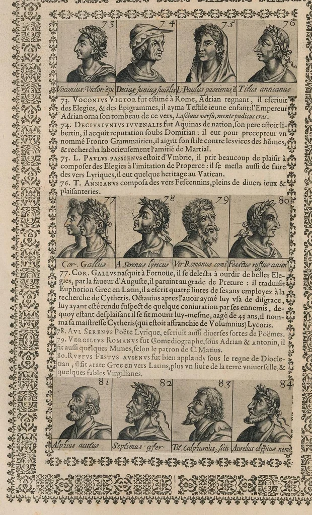 An illustration from Chronologie et sommaire des sovverains, pontifes, anciens peres, empereurs, roys, princes, & hommes illustres, des le commencement du monde iusques à l'an de grace mil six cents vingt-deux, 1627, leaf 531