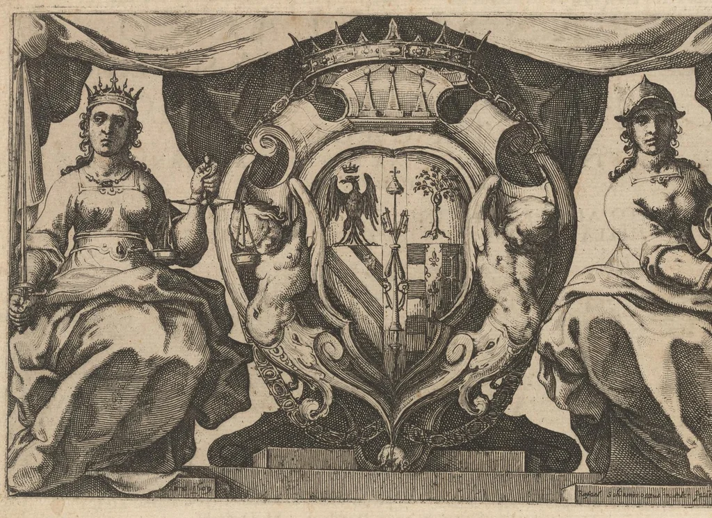 An illustration from Gran simulacro dell'arte e dell'uso della scherma, 1610, leaf 5