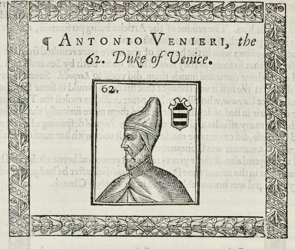 An illustration from The generall historie of the magnificent state of Venice. From the first foundation thereof vntill this present, 1612, leaf 291