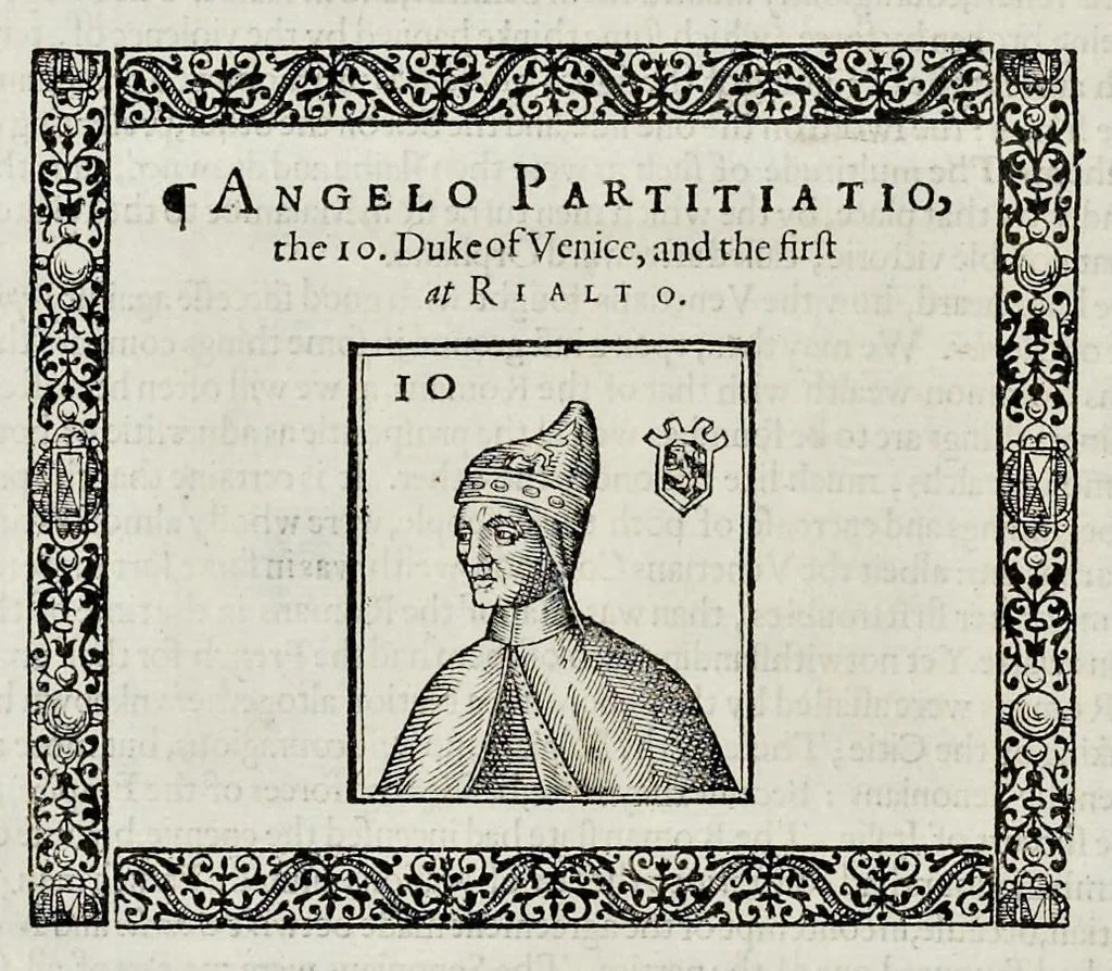 An illustration from The generall historie of the magnificent state of Venice. From the first foundation thereof vntill this present, 1612, leaf 39
