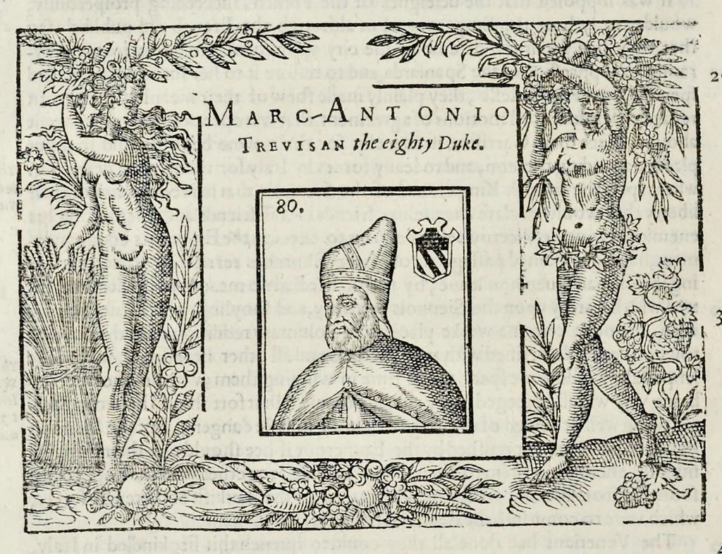 An illustration from The generall historie of the magnificent state of Venice. From the first foundation thereof vntill this present, 1612, leaf 941