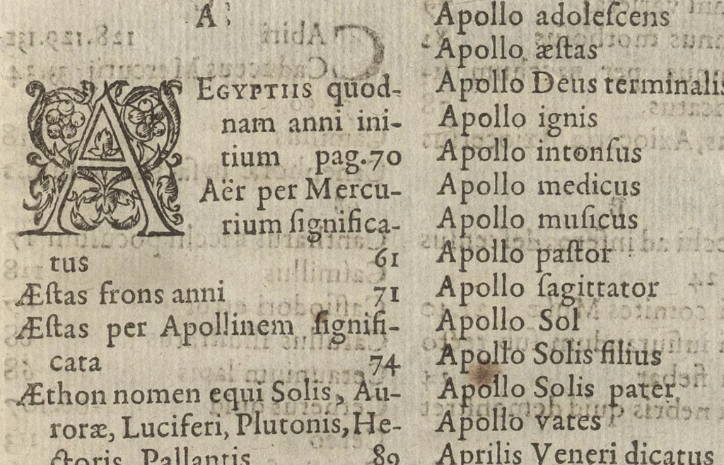 An illustration from Antiquae tabulae marmoreae solis effigie symbolisque exculptae accurata explicatio : qua priscae quaedam mythologiae, ac nonnulla praeterea vetera monumenta marmorum, gemmarum, nomismatum illustrantur, 1617, leaf 154