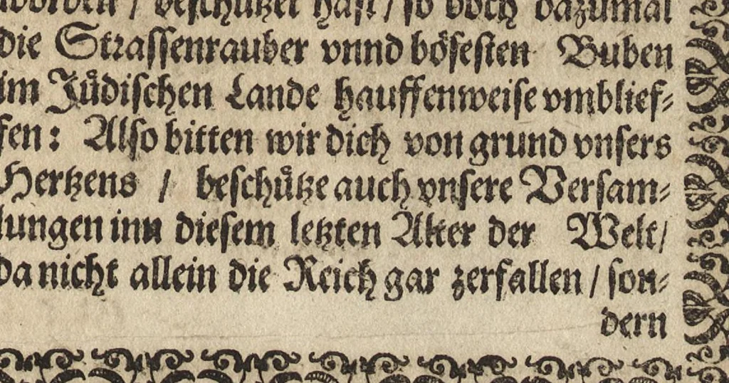 An illustration from Vita Christi, das ist, das Leben, vnschuldige Leiden, heilige Blutuergiessen, vnnd heilwirdiger Tode Jesu Christi vnnsers Erlösers vnd Seeligmachers : mit andechtigen Gebeten vnd in Kupffer gestochne[n] Figuren gezieret, 1621, leaf 50