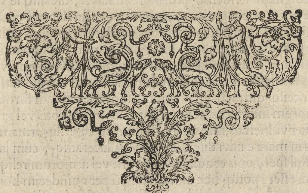 An illustration from Herōologia Anglica, hoc est, Clarissimorum et doctissimorum aliq[uo]t Anglorum qui floruerunt ab anno Cristi M.D. usq[ue] ad presentem annum M.D.CXX vivae effigies, vitae, et elogia duobus tomis, 1620, leaf 117