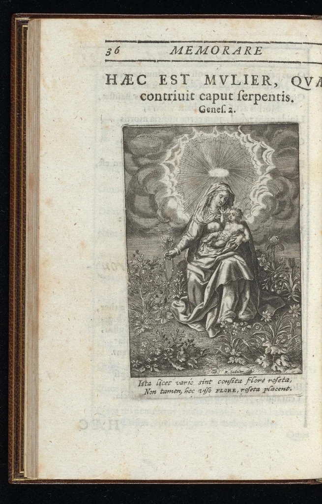 An illustration from Quadriga aeternitatis : vniuersi generis humani meta, carmine composita, iconibus et sententiis illustrata : questus iambici de vitioso horum temporum statu, 1619, leaf 51