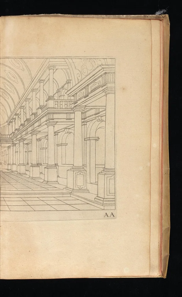 An illustration from L'architecture, contenant la toscane, dorique, ionique, corinthiaque, et composee, 1628, leaf 88