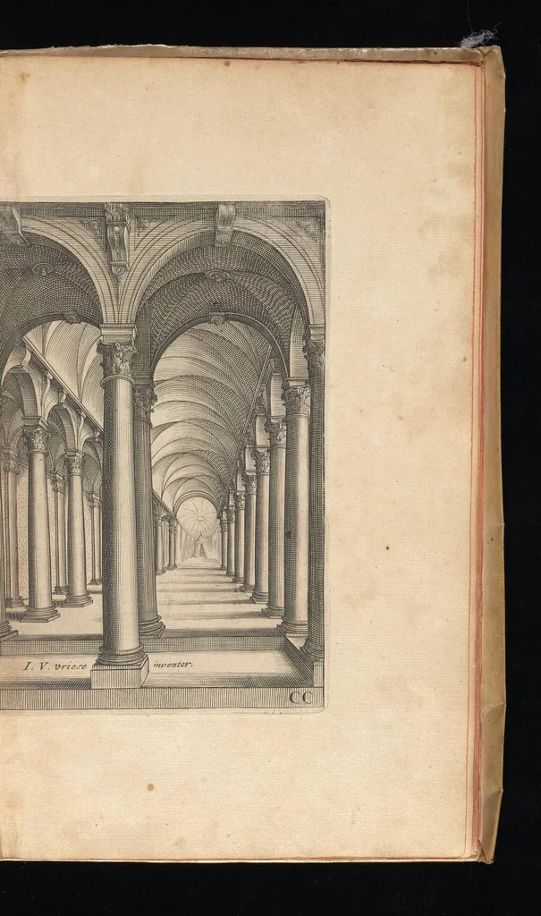An illustration from L'architecture, contenant la toscane, dorique, ionique, corinthiaque, et composee, 1628, leaf 96