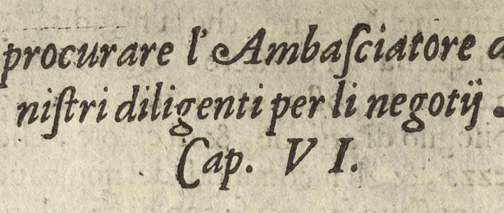 An illustration from L'ambasciatore, 1627, leaf 647