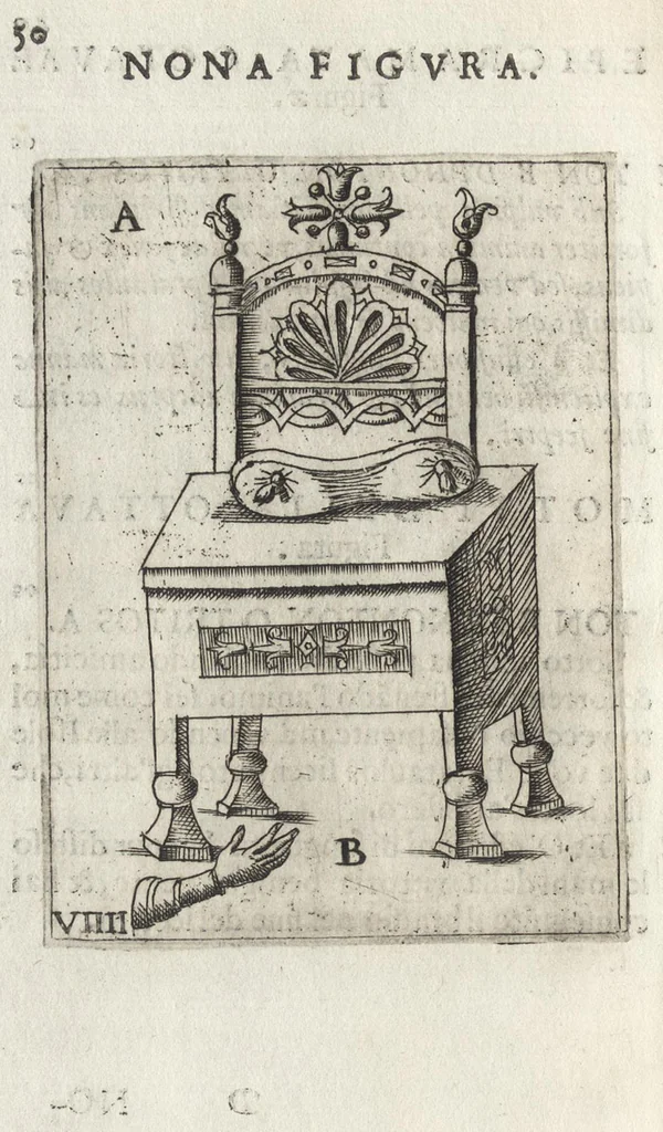 An illustration from Vaticinivm Severi, et Leonis imperatorvm, in qvo videtvr finis Tvrcarum in praesenti eorum imperatore, vnà cum alijs nonnullis in hac re vaticinijs. Profetia di Severo, et Leone imperatori, nella qvale si vede il fine de Turchi nel presente loro imperatore, con alcune altre profetie in questo proposito, 1596, leaf 53