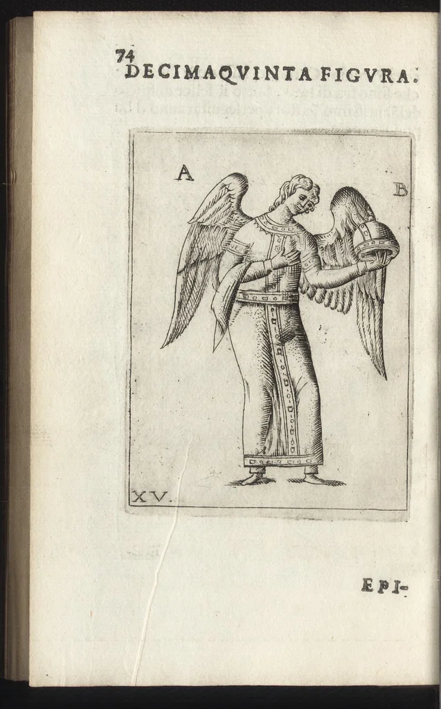 An illustration from Vaticinivm Severi, et Leonis imperatorvm, in qvo videtvr finis Tvrcarum in praesenti eorum imperatore, vnà cum alijs nonnullis in hac re vaticinijs. Profetia di Severo, et Leone imperatori, nella qvale si vede il fine de Turchi nel presente loro imperatore, con alcune altre profetie in questo proposito, 1596, leaf 77