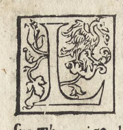 An illustration from Del significato de colori e de mazzolli : operetta, 1545, leaf 45