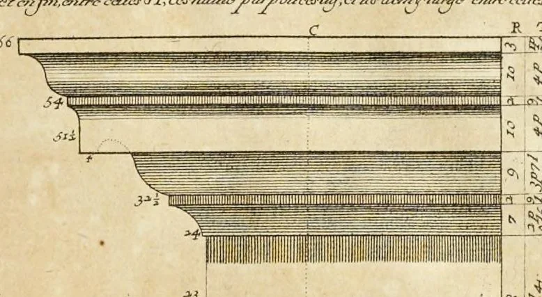 An illustration from Des ordres de colones en l'architecture, et plusieurs aues dependances dicelle, leaf 6