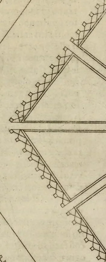 An illustration from Della architettvra militare del capitanio Francesco de' Marchi bolognese, gentil'hvomo romano, libri tre : nelli qvali si descrivono li veri modi del fortificare, che si vsa a' tempi moderni : con vn breve, et vtile trattato, nel quale si dimostrano li modi del fabricar l'artigliaria, & la prattica di adoperarla, da quelli che hanno carico di essa, 1599, leaf 377