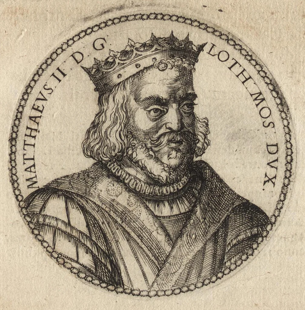 An illustration from Avstrasiae reges et dvces epigrammatis, 1591, leaf 112