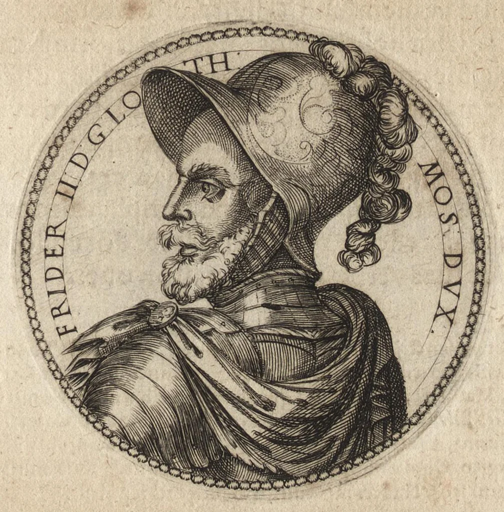 An illustration from Avstrasiae reges et dvces epigrammatis, 1591, leaf 114