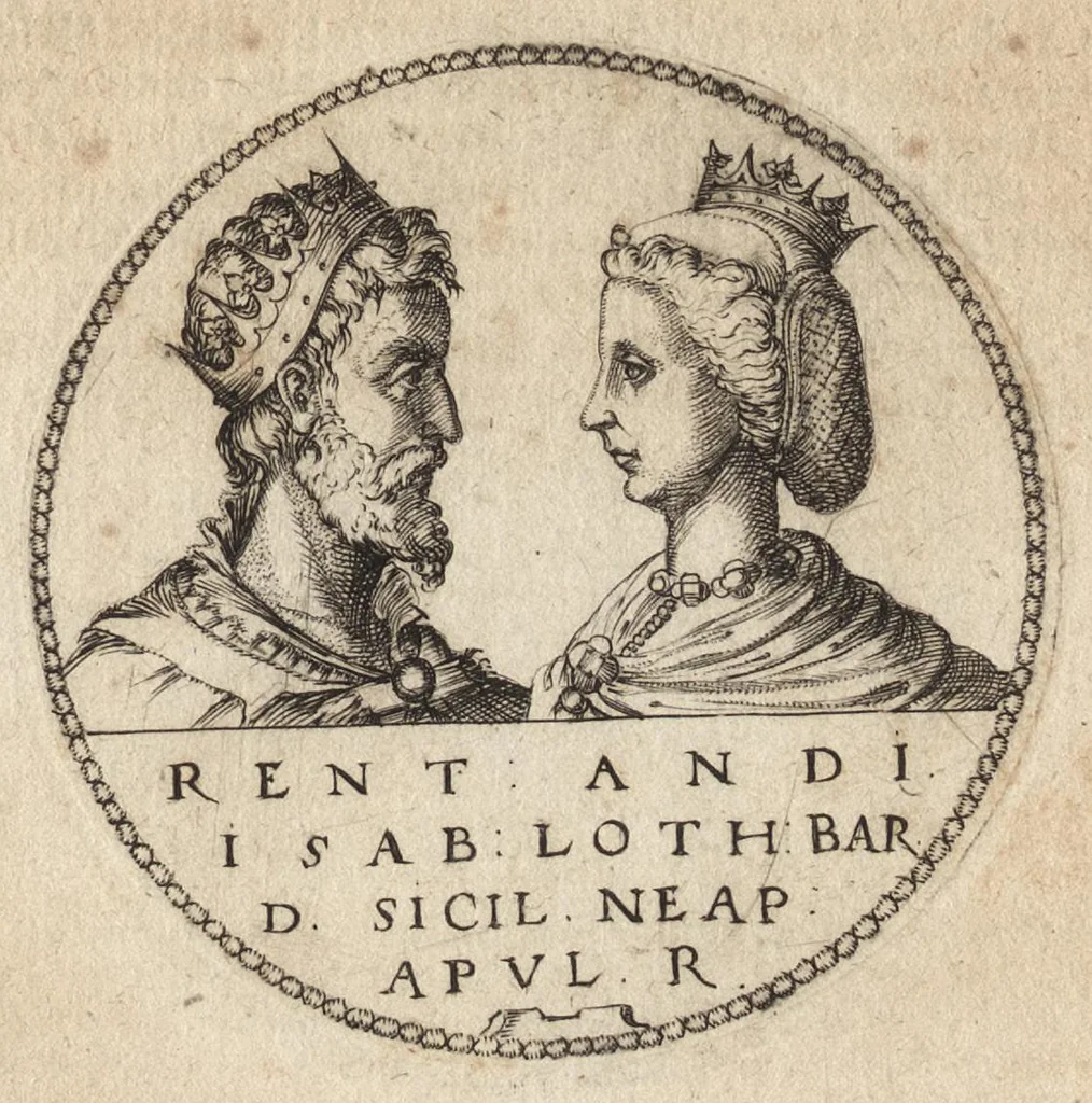 An illustration from Avstrasiae reges et dvces epigrammatis, 1591, leaf 126