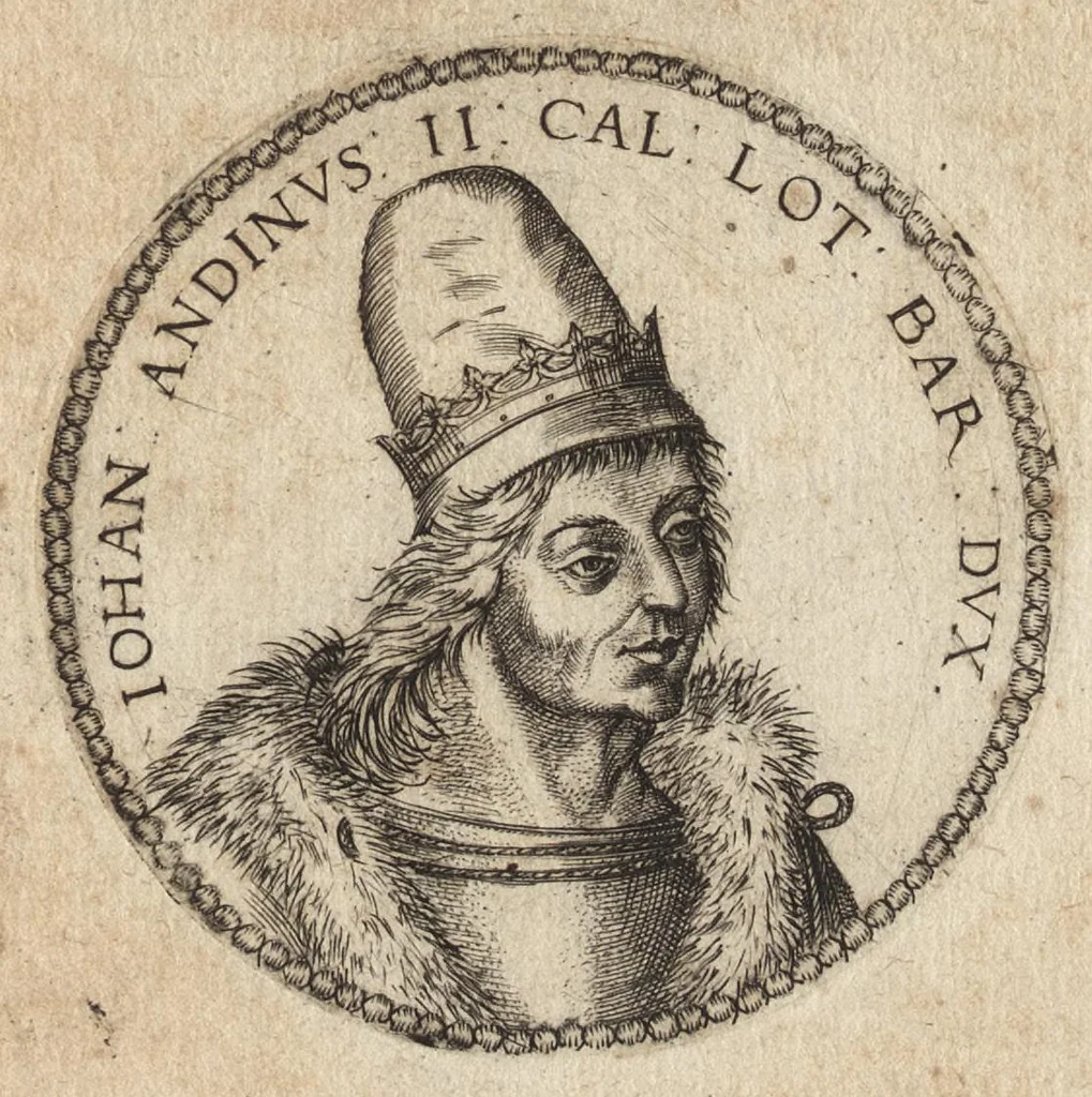 An illustration from Avstrasiae reges et dvces epigrammatis, 1591, leaf 128