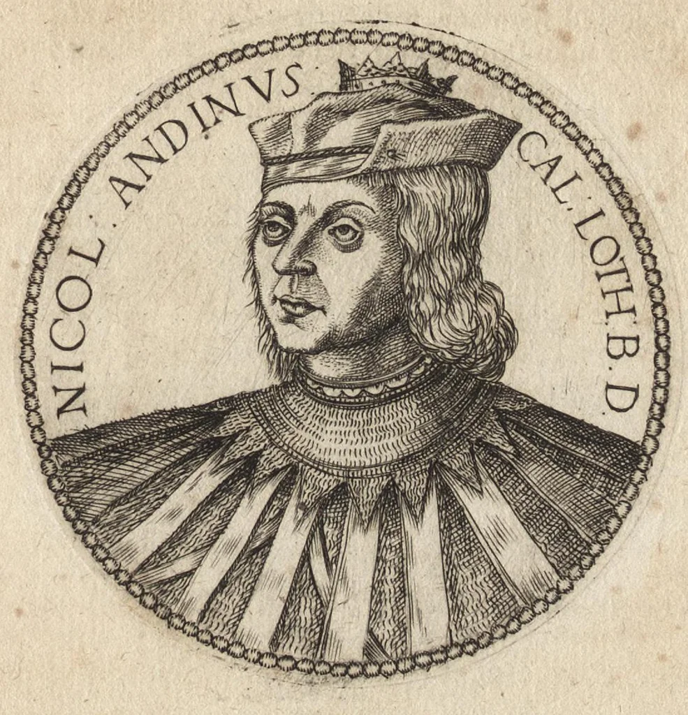 An illustration from Avstrasiae reges et dvces epigrammatis, 1591, leaf 130