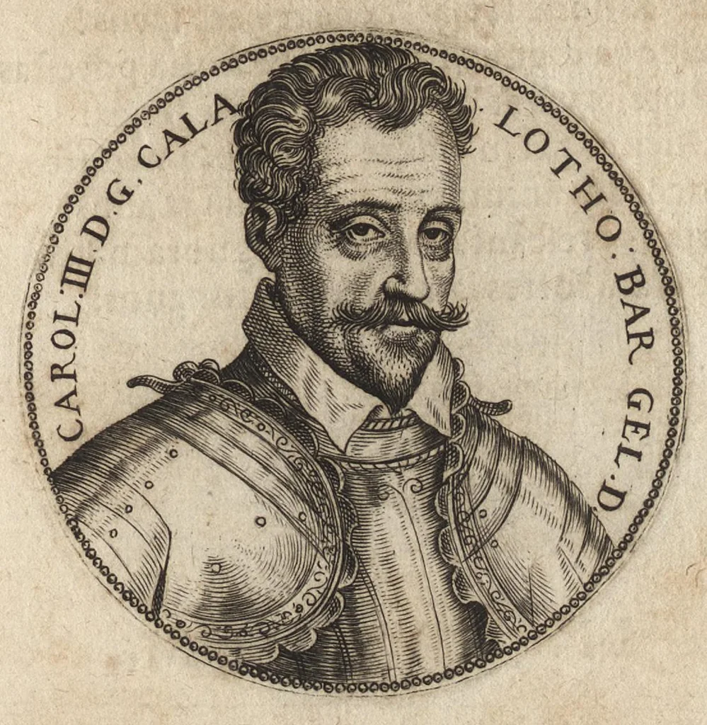 An illustration from Avstrasiae reges et dvces epigrammatis, 1591, leaf 140