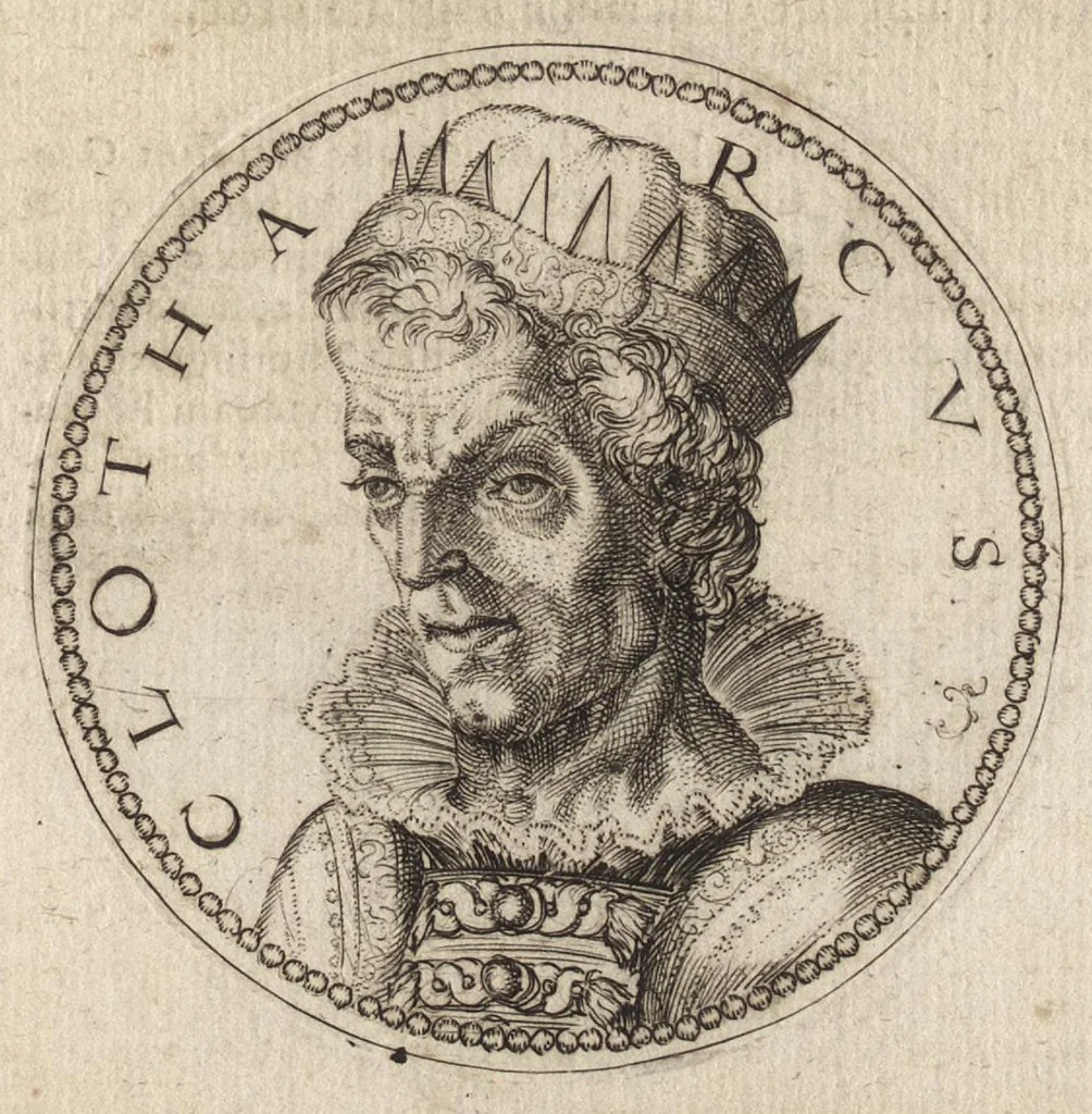 An illustration from Avstrasiae reges et dvces epigrammatis, 1591, leaf 20