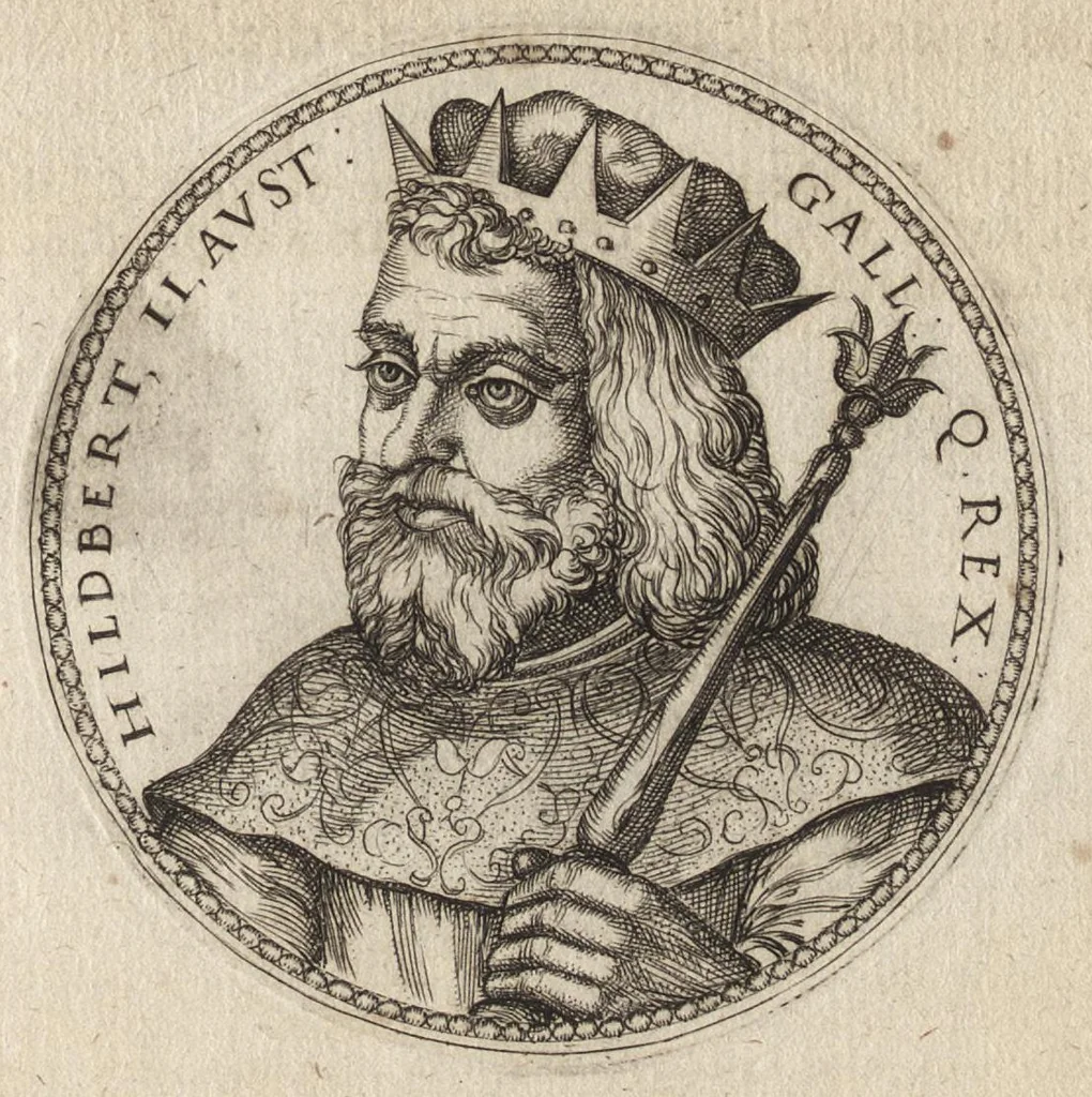 An illustration from Avstrasiae reges et dvces epigrammatis, 1591, leaf 40