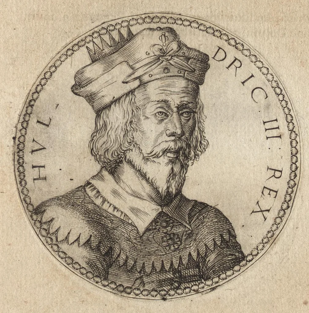 An illustration from Avstrasiae reges et dvces epigrammatis, 1591, leaf 52