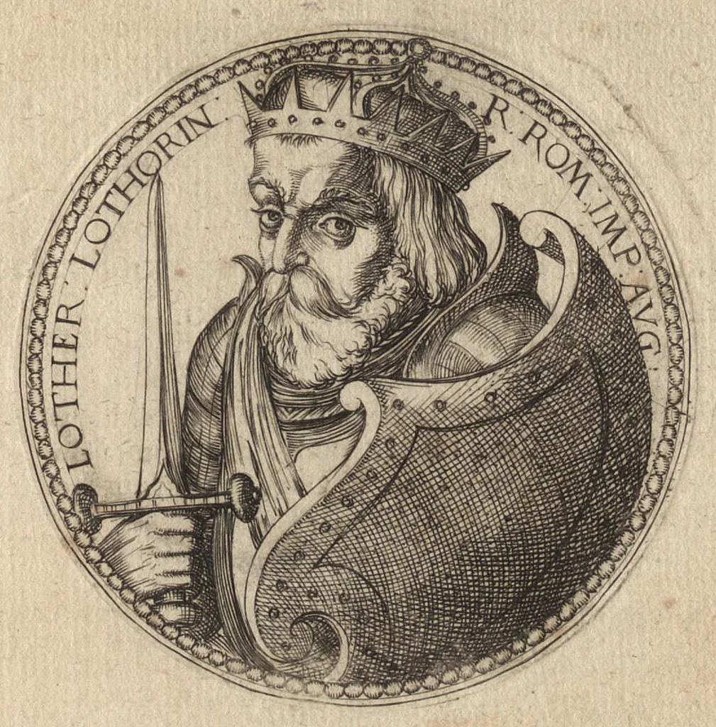 An illustration from Avstrasiae reges et dvces epigrammatis, 1591, leaf 64