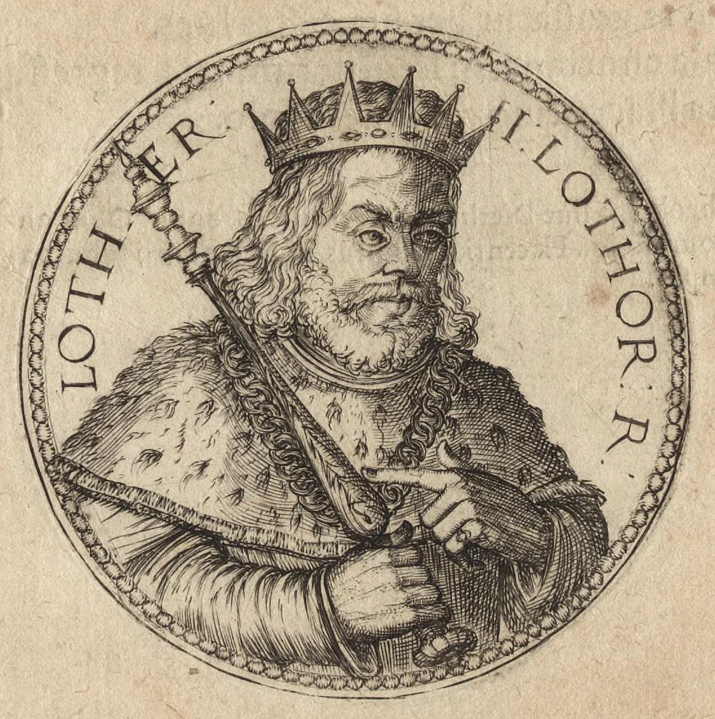 An illustration from Avstrasiae reges et dvces epigrammatis, 1591, leaf 66