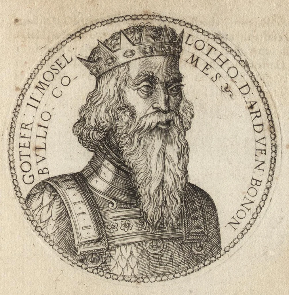 An illustration from Avstrasiae reges et dvces epigrammatis, 1591, leaf 90