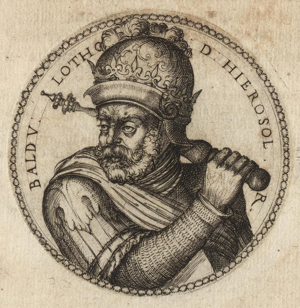 An illustration from Avstrasiae reges et dvces epigrammatis, 1591, leaf 96