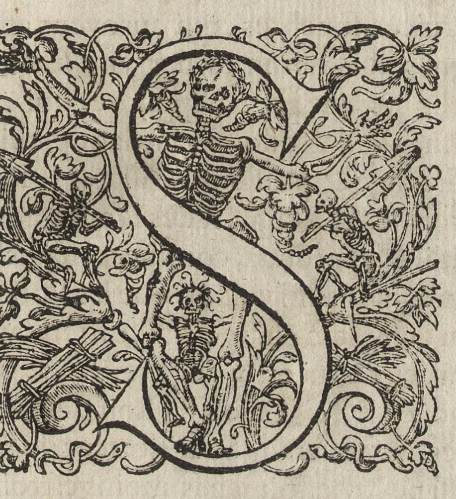 An illustration from Funerailles, & diuerses manieres d'enseuelir des Rommains, Grecs, & autres nations, tant anciennes que modernes, 1581, leaf 26