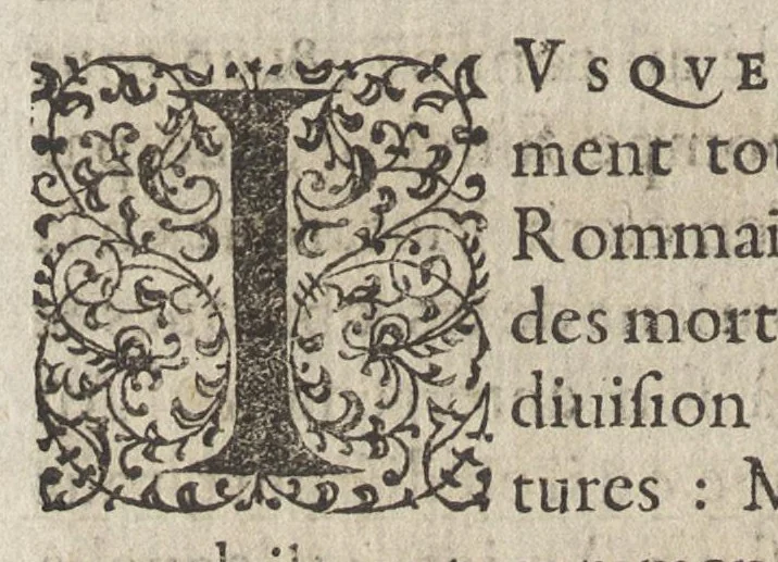 An illustration from Funerailles, & diuerses manieres d'enseuelir des Rommains, Grecs, & autres nations, tant anciennes que modernes, 1581, leaf 39