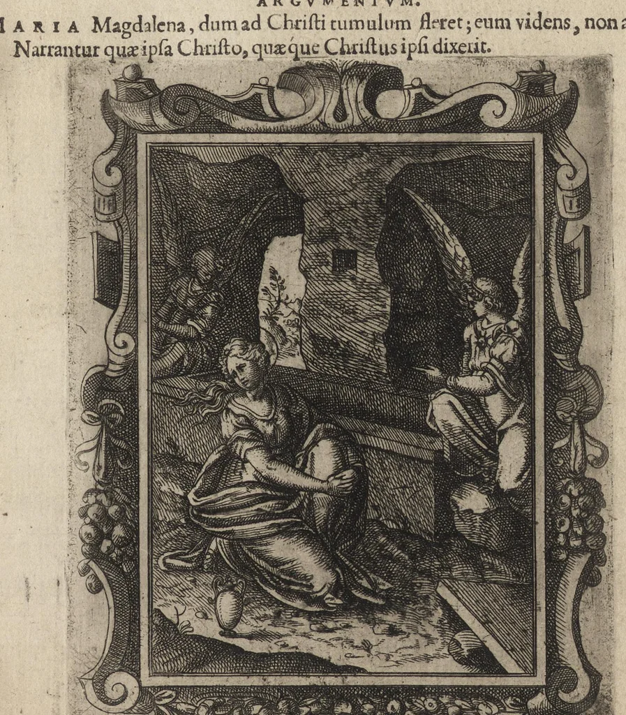 An illustration from Lavrentii Gambarae Brixiani, Rervm sacrarvm liber, 1577, leaf 124