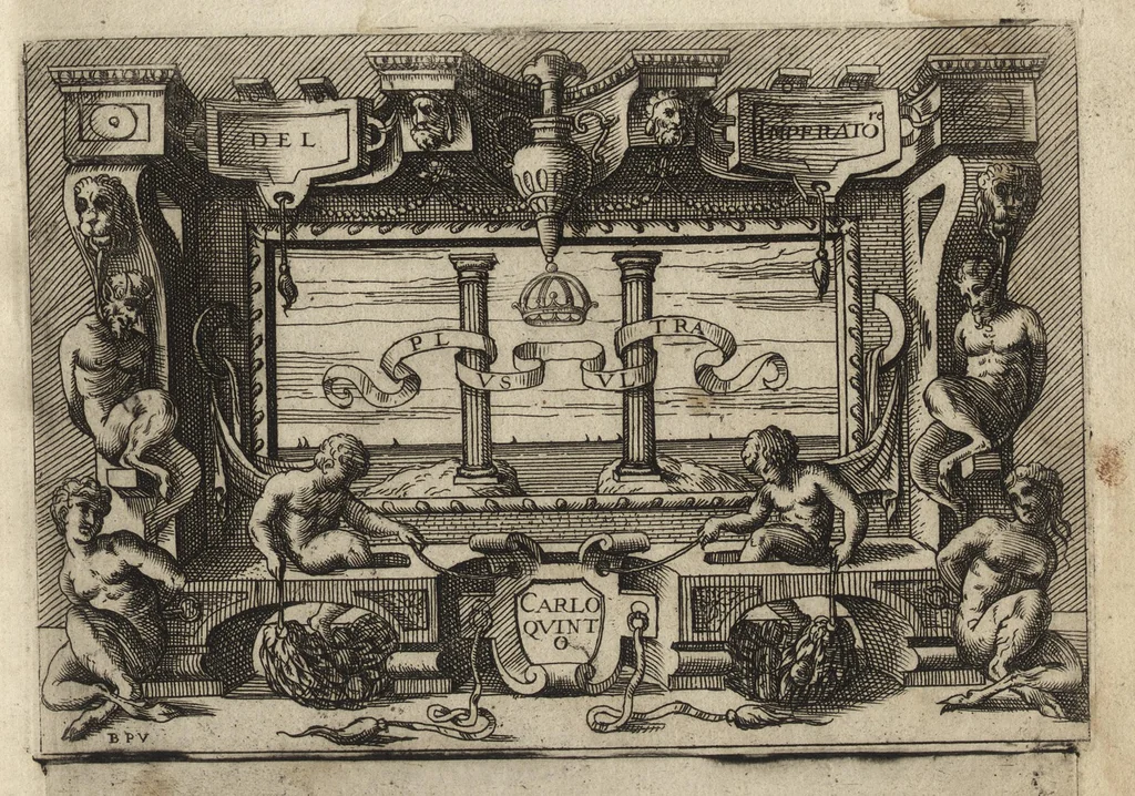 An illustration from Imprese nobili et ingeniose di diuersi prencipi, et d'altri personaggi illvstri nell'arme et nelle lettere : le quali, col disegno loro estrinseco, dimostrano l'animo, et la buona ò mala fortuna de gli Autori loro, 1583, leaf 10