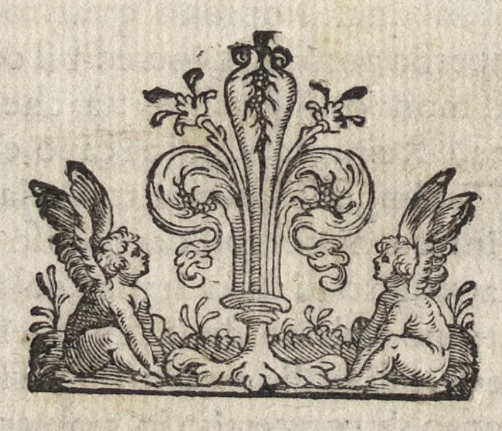 An illustration from Il primo libro delle orazioni del caualier Lionardo Salviati, nuouamente raccolte, 1575, leaf 169