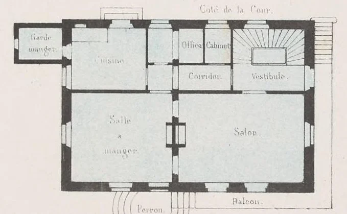An illustration from Les merveilles de la ville de Rome : ou il est traictè des eglises, stations & reliques des corps saincts, qui y sont : auec la guide, qui enseigne aux estrangers à aysèment trouuer les choses plus remarquables de Rome : auec les noms de papes, empereurs & autres princes chrestiens ..., 1637, leaf 20