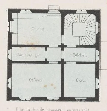 An illustration from Les merveilles de la ville de Rome : ou il est traictè des eglises, stations & reliques des corps saincts, qui y sont : auec la guide, qui enseigne aux estrangers à aysèment trouuer les choses plus remarquables de Rome : auec les noms de papes, empereurs & autres princes chrestiens ..., 1637, leaf 30