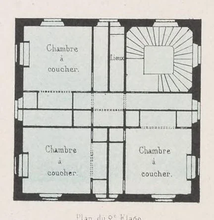 An illustration from Les merveilles de la ville de Rome : ou il est traictè des eglises, stations & reliques des corps saincts, qui y sont : auec la guide, qui enseigne aux estrangers à aysèment trouuer les choses plus remarquables de Rome : auec les noms de papes, empereurs & autres princes chrestiens ..., 1637, leaf 30