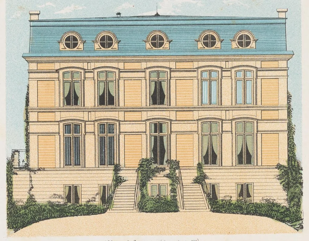 An illustration from Les merveilles de la ville de Rome : ou il est traictè des eglises, stations & reliques des corps saincts, qui y sont : auec la guide, qui enseigne aux estrangers à aysèment trouuer les choses plus remarquables de Rome : auec les noms de papes, empereurs & autres princes chrestiens ..., 1637, leaf 74