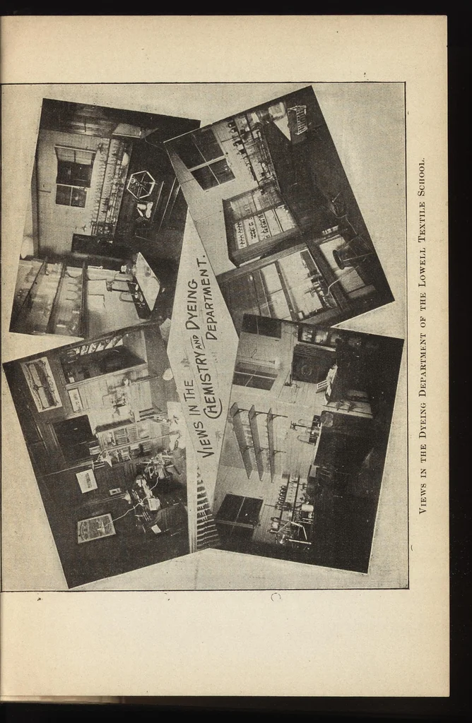 An illustration from The Year-book for colorists and dyers, 1898, leaf 168