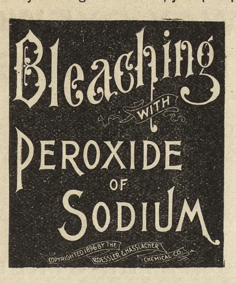 An illustration from The Year-book for colorists and dyers, 1898, leaf 336
