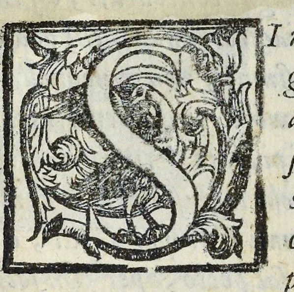 An illustration from Lettere d'Isabella Andreini padovana, comica gelosa, et academica intenta : nominata l'accesa, 1612, leaf 316