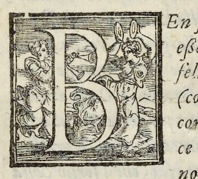 An illustration from Lettere d'Isabella Andreini padovana, comica gelosa, et academica intenta : nominata l'accesa, 1612, leaf 333