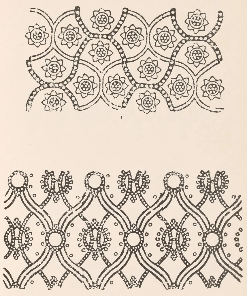 An illustration from Block prints from India for textiles, 1924, leaf 18